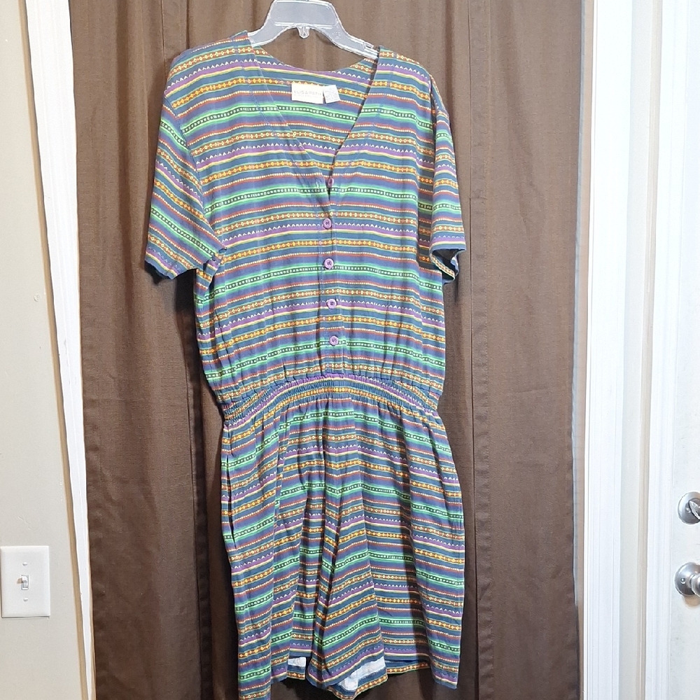Liz Claiborne Multicolor Geometric Dress